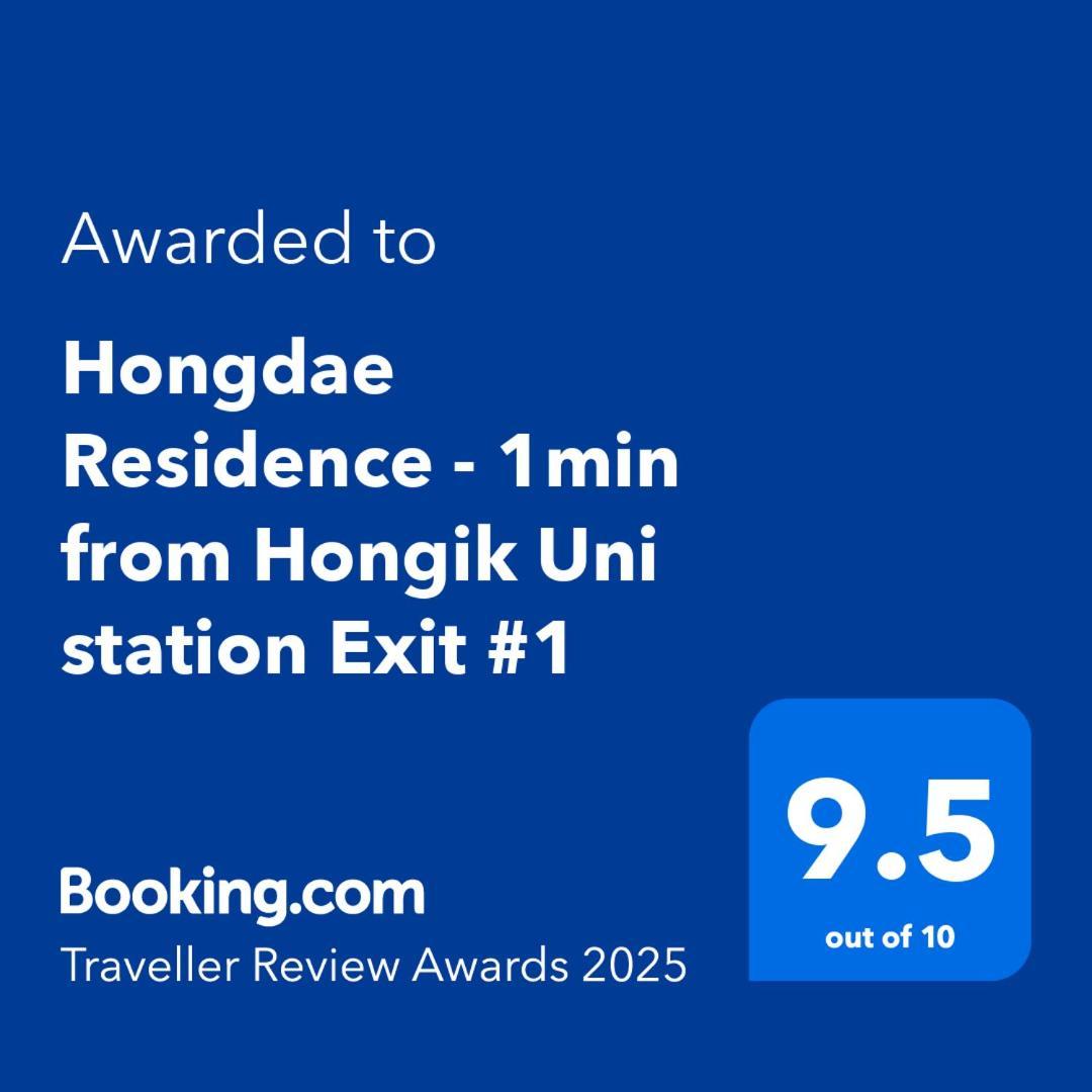 Hongdae Residence - 1Min From Hongik Uni Station Exit #1 Seoul Exterior photo